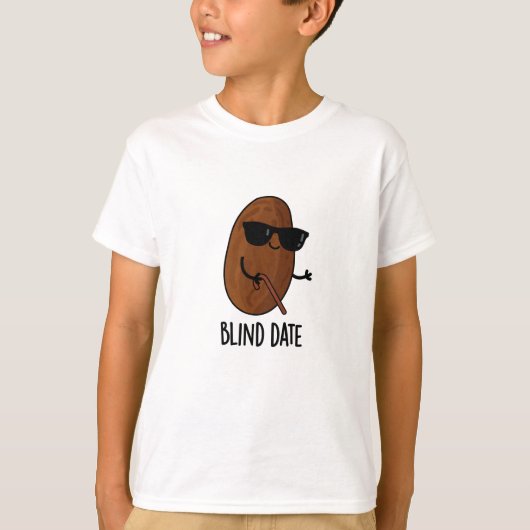 T-shirt Blind Date Funny Fruit Pun (Devant)
