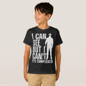 T-shirt Blind Person Art For Men Women Blind People Sight  (Devant entier)