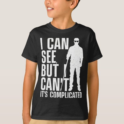 T-shirt Blind Person Art For Men Women Blind People Sight  (Devant)