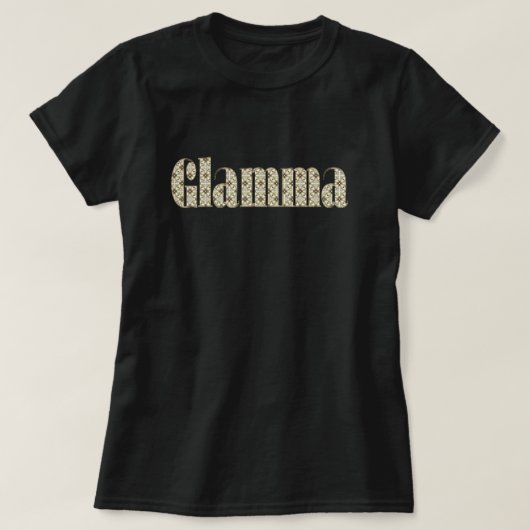 T-shirt Bling Light -Glamma (Design devant)