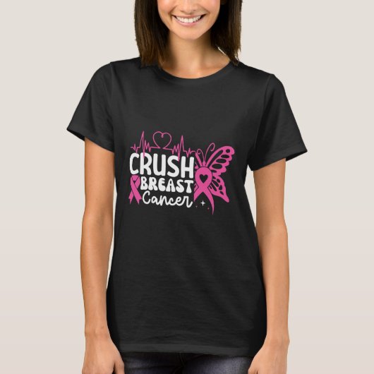 T-shirt Bling Pink Ribbon 2 (Devant)