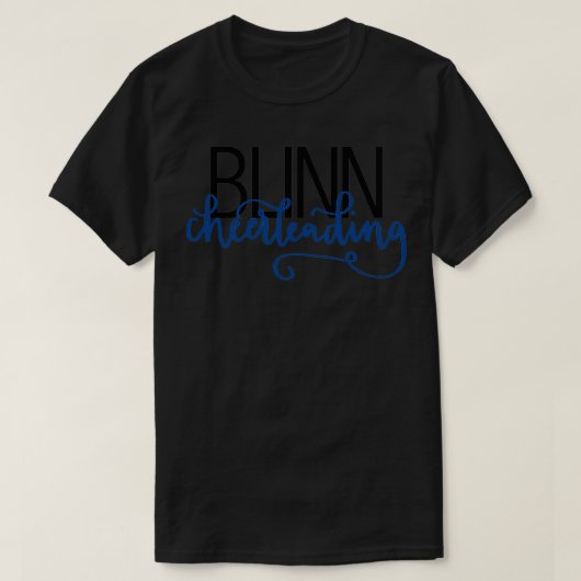 T-shirt BLINN Cheerlead Black (Design devant)