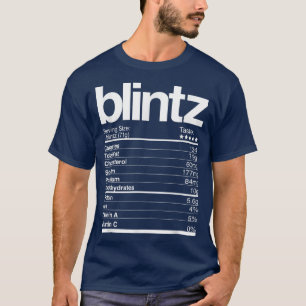 T-shirt Blintz Nutritional Facts Jewish Hanukkah Funny Foo