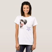 T-shirt "Bliss est le résultat d'une conversation silencie (Devant entier)