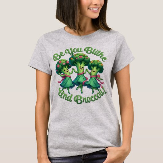 T-shirt Blithe Et Brocoli (Devant)