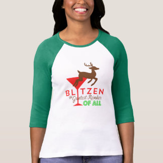 T-shirt Blitzen… Le plus grand renne de tous !