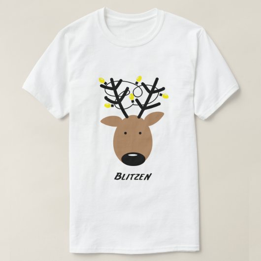T-shirt Blitzen Reinder (Design devant)