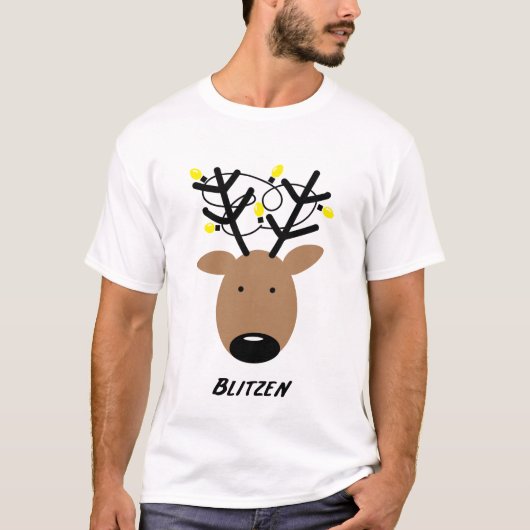 T-shirt Blitzen Reinder (Devant)