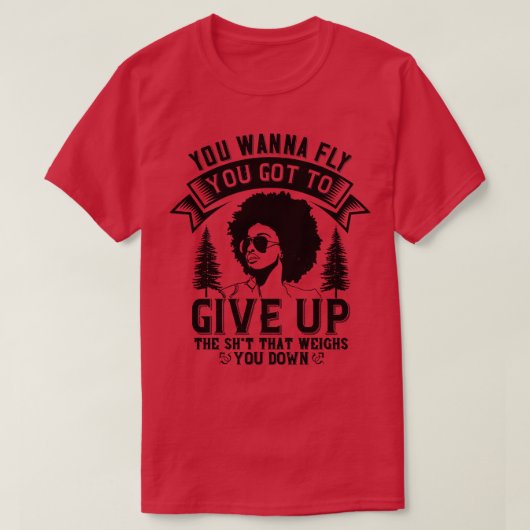 T-shirt BLM Abandonne qui te pèse (Design devant)