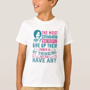 T-shirt BLM - N'abandonnez pas le pouvoir