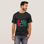 T-shirt Blm-Neg Mawon (Devant entier)