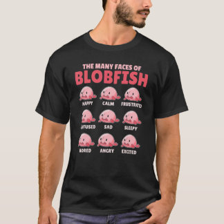 T-shirt Blobfish Explication Des Nombreux Visages De Blobf