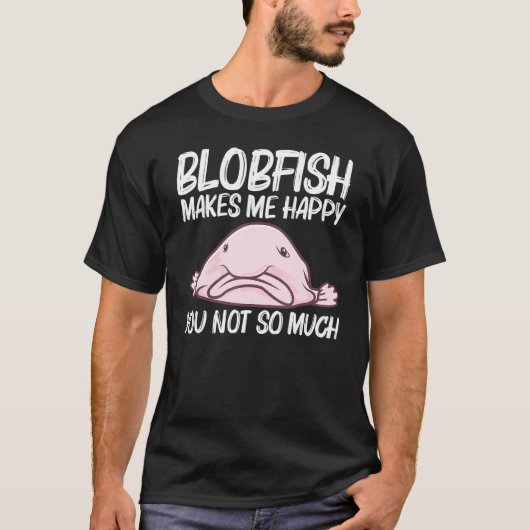 T-shirt Blobfish For Men Women Deep Sea Fish Zoo Animal (Devant)