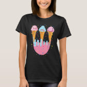 T-shirt Blobfish Glace Crème laide Poisson (Devant)
