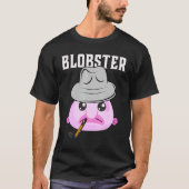 T-shirt Blobfish Homard Blobster Poisson Fedora Casquette  (Devant)