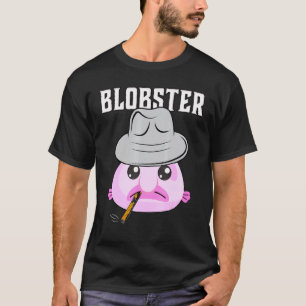 T-shirt Blobfish Mafieux Blobster Poisson Chapeau Fedora E