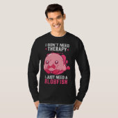 T-shirt Blobfish No Therapy Mème Blobfish laide (Devant entier)
