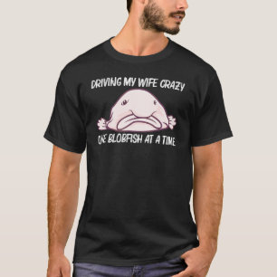 T-shirt Blobfish pour hommes Papa Poisson profond de la me