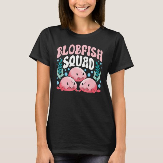 T-shirt Blobfish Squad Blobfish (Devant)