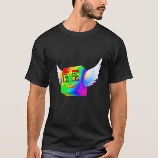 T-shirt Bloc Chanceux Arc-en-ciel Mythique Nouveau Secret