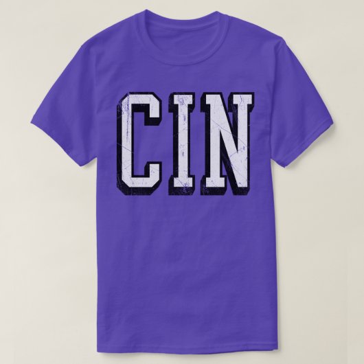 T-shirt Bloc CIN abv 2 (Design devant)