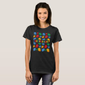 T-shirt Bloc de construction Master Builder pour enfants e (Devant entier)