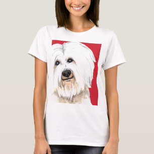 T-shirt Bloc de couleur de coton