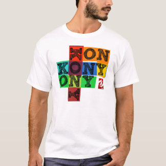 T-shirt Bloc de couleur de Kony 2012