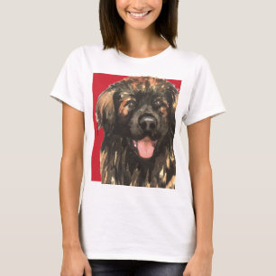 T-shirt Bloc de couleur Leonberger