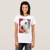 T-shirt Bloc de couleurs Cesky Terrier (Devant entier)