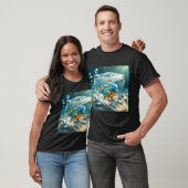 T-shirt Bloc de poisson diamant (Unisexe)