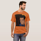 T-shirt Bloc pour bloquer comporter l'homme frais de Supa (Devant entier)