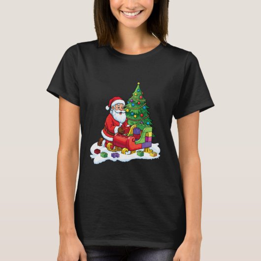 T-shirt Block Building Christmas Builder Brick Master Bric (Devant)
