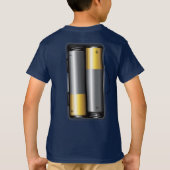 T-shirt Block d'alimentation électrique (Dos)