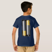 T-shirt Block d'alimentation électrique (Dos entier)
