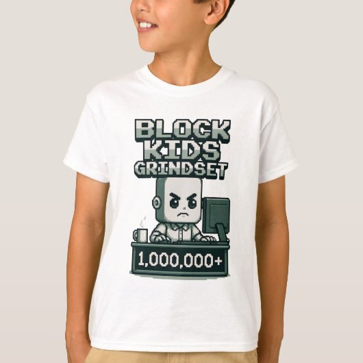 T-SHIRT BLOCK KIDS GRINDSET (Devant)