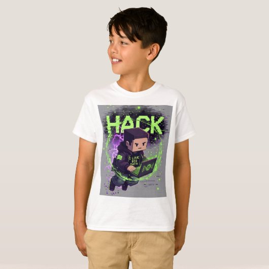 T-SHIRT BLOCK KIDS HACK (Devant entier)