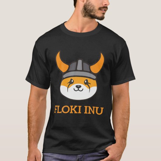 T-shirt Blockage de cryptomonnaie floki Inu Coin Crypto To (Devant)