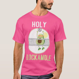 T-shirt Blockamole Funny Volleyball Block Avocado n G