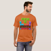 T-shirt Blockbuster jeu cadeau (Devant entier)