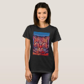 T-shirt Blockchain de chat Bitcoin Crypto Trader Cryptocu (Devant entier)