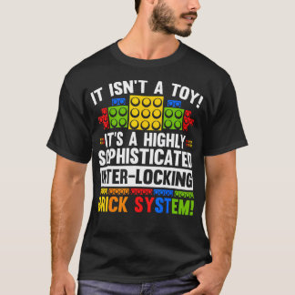 T-shirt Blocs de briques du constructeur principal Jouer a
