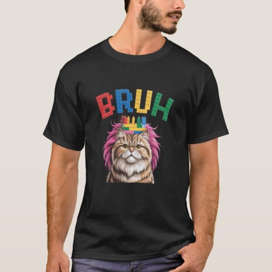 T-shirt Blocs de Construction Brique Constructeur Femmes H (Devant)