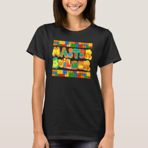 T-shirt Blocs de construction Cool Builder maître