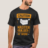 T-shirt Blocs de construction Master Builder Bricks 2 (Devant)