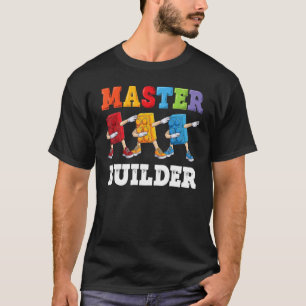 T-shirt Blocs de construction pour enfants Master Builder