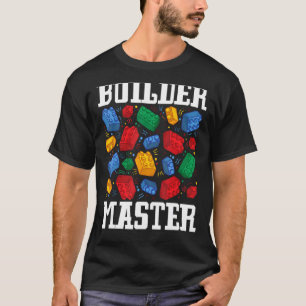 T-shirt Blocs Générateur de briques Générateur maître