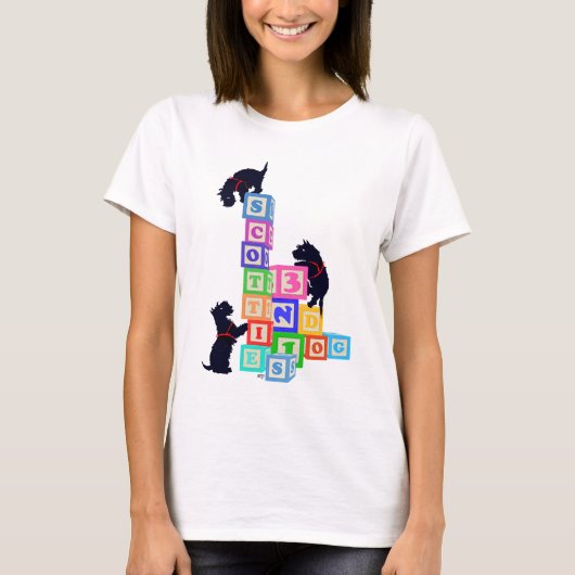 T-shirt Blocs Scottie (Devant)