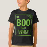 BLOG drôle Table périodique Halloween Pun Shirt