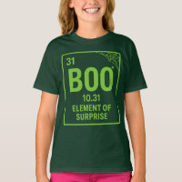 BLOG drôle Table périodique Halloween Pun Shirt